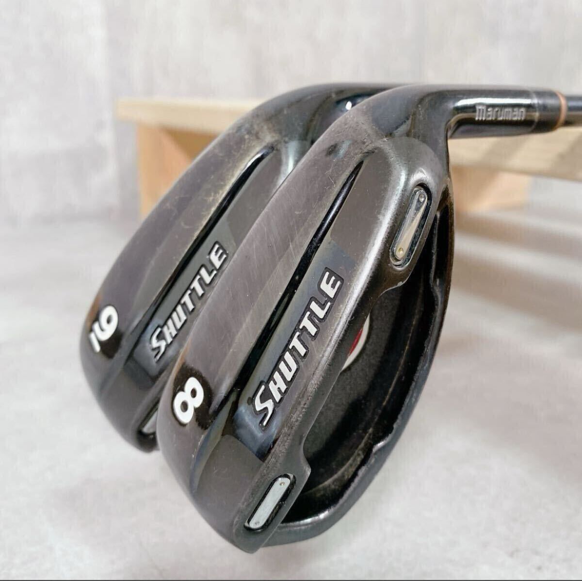 V 039 マルマン SHUTTLE i 3000 X 8番9番 アイアン 2本