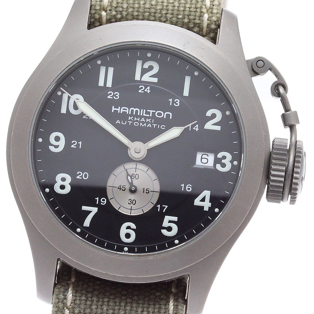 ハミルトン HAMILTON H774450 カーキ ネイビー クラシック 自動巻き 