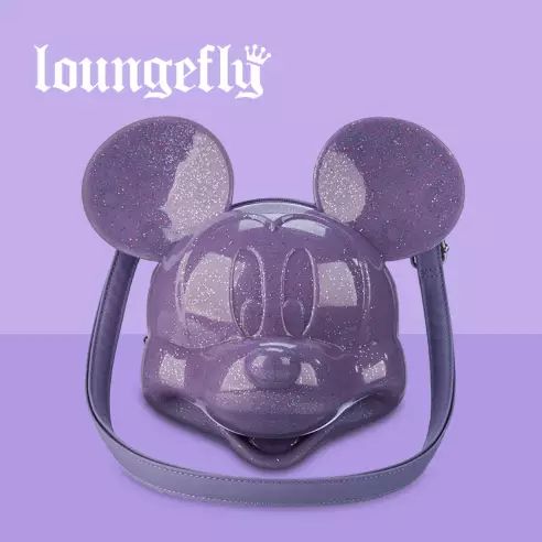 ラウンジフライ　ミッキーフェイスバッグ Amazon | [Loungefly] ミニーマウス ブラックベース・ポルカ