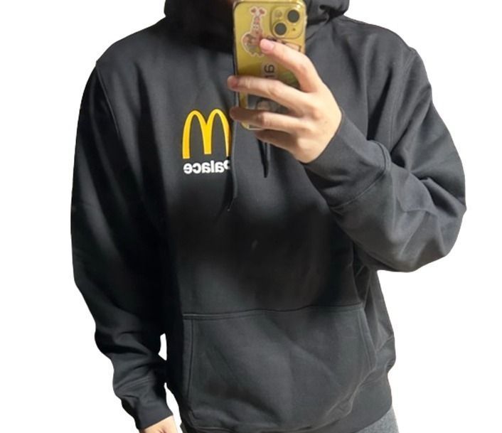 PALACEパレスMcDONALDマクドナルドロゴフーディパーカー希少 PALACEパレスMcDONALDマクドナルドロゴフーディパーカー希少