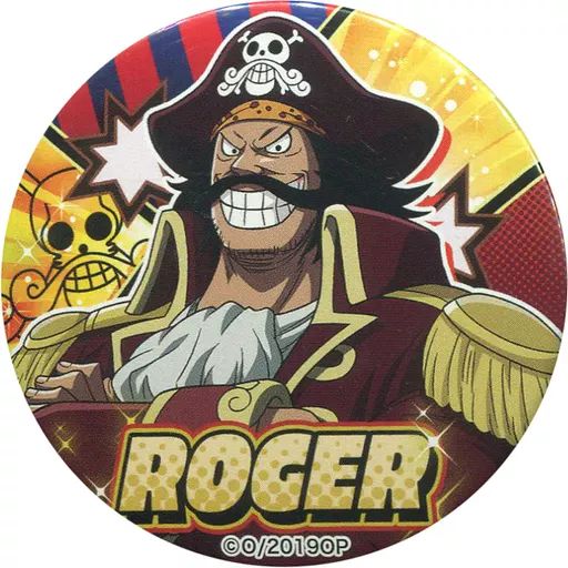 中古】バッジ・ピンズ(キャラクター) ゴール・D・ロジャー 「劇場版