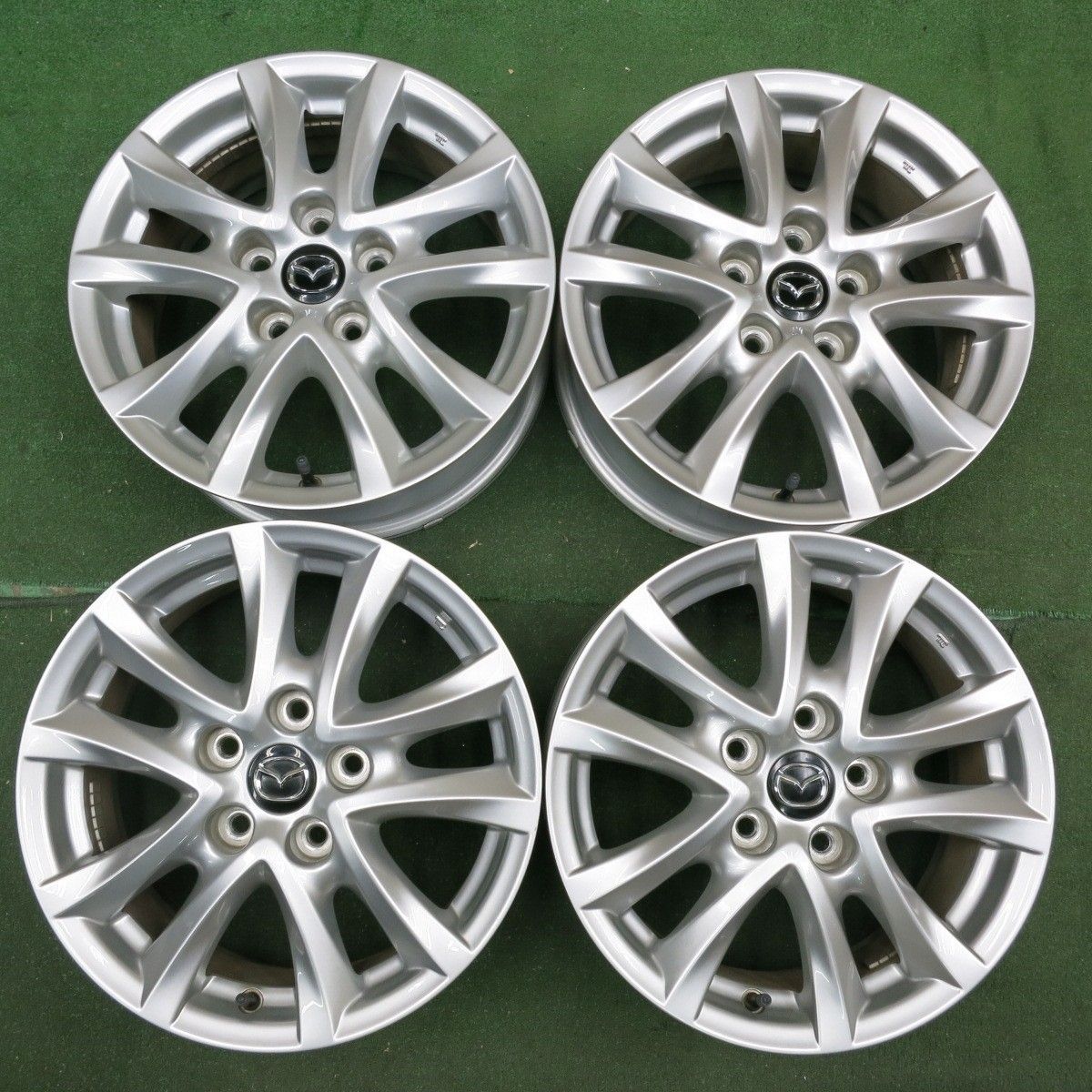 送料無料* キレイ☆マツダ CX-3 純正 ホイール 16インチ 16×6.5J