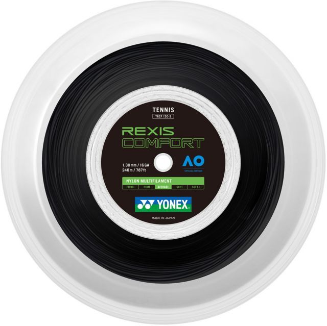 Yonex(ヨネックス) TRCF1302 レクシスコンフォート130(240M) レクシスコンフォート130 240M ガット ストリング 反発力 マルチフィラメント