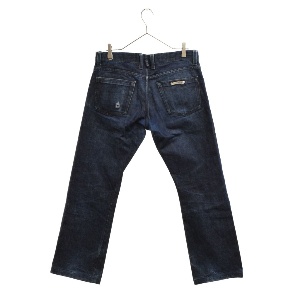 クロムハーツ DNM PANTS CRS BTN INDIGO/デニムパンツ クロスボタン