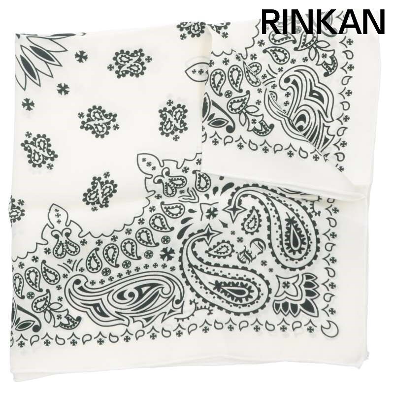 Chrome Heartsクロムハーツ バンダナ スカーフ ペイズリー柄