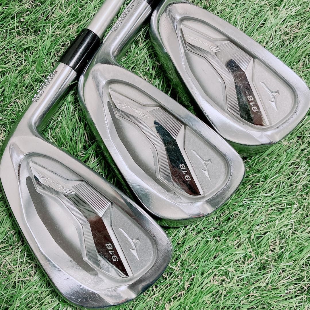 ミズノ MIZUNO PRO 918アイアンセット6本 5-9 P MCI 80 S