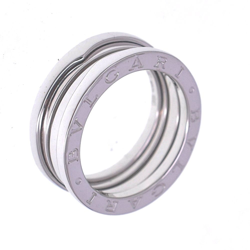 ブルガリ BVLGARI B-Zero1 リング サイズ55|JP15 K18WG メンズ き S 139277