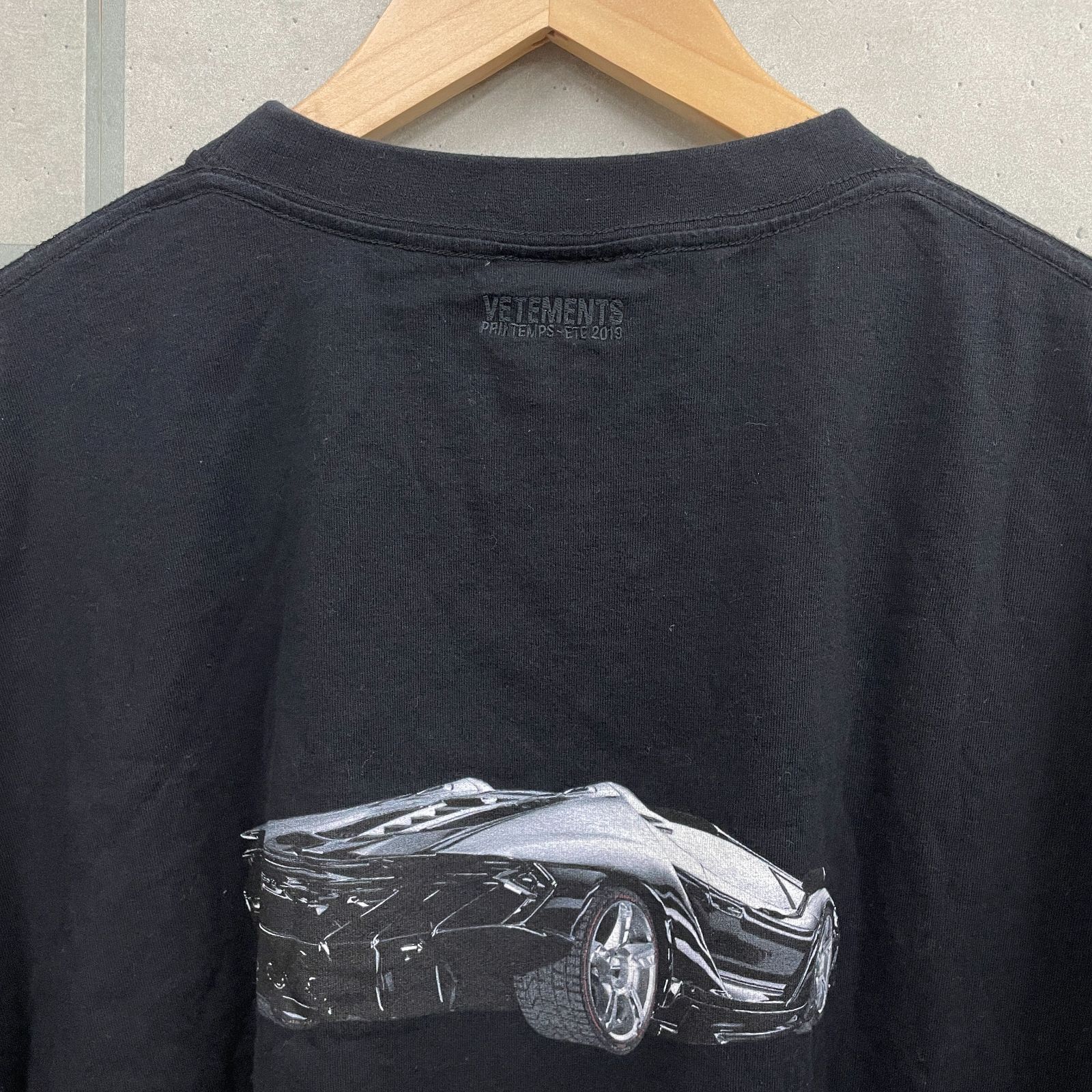 レア 希少 VETEMENTS ヴェトモン POUR HOMME 2019SS CAR HOTLINE