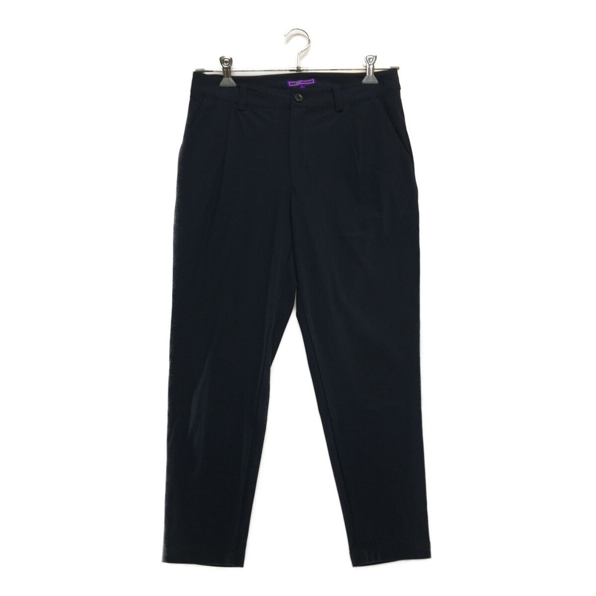 BEAMS - coco 中古 ビームスゴルフ BEAMSGOLF レディース パンツ L 紺 ネイビー 薄手 シンプル 中古 レディース ビームスゴルフ BEAMSGOLF パンツ L 紺