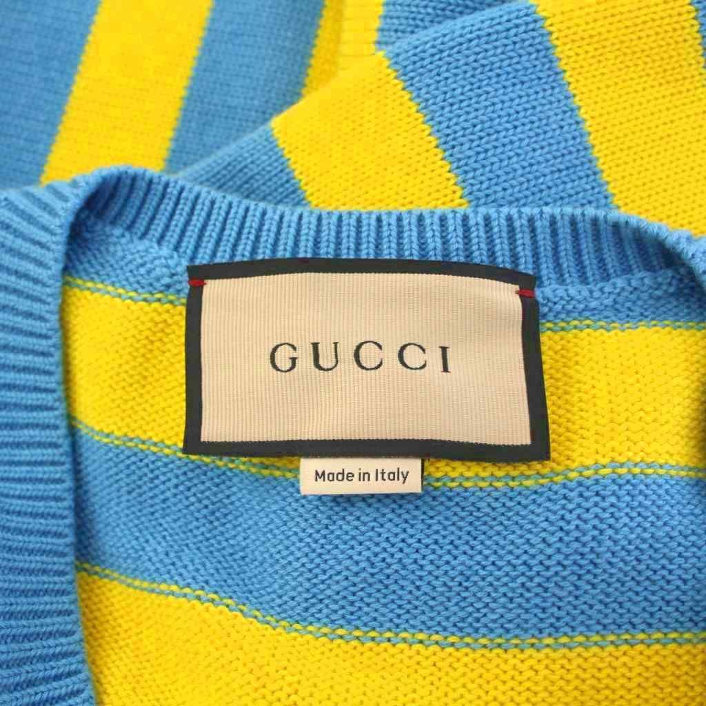 グッチ GUCCI 23AW フレアワンピース マキシ ロング ニット