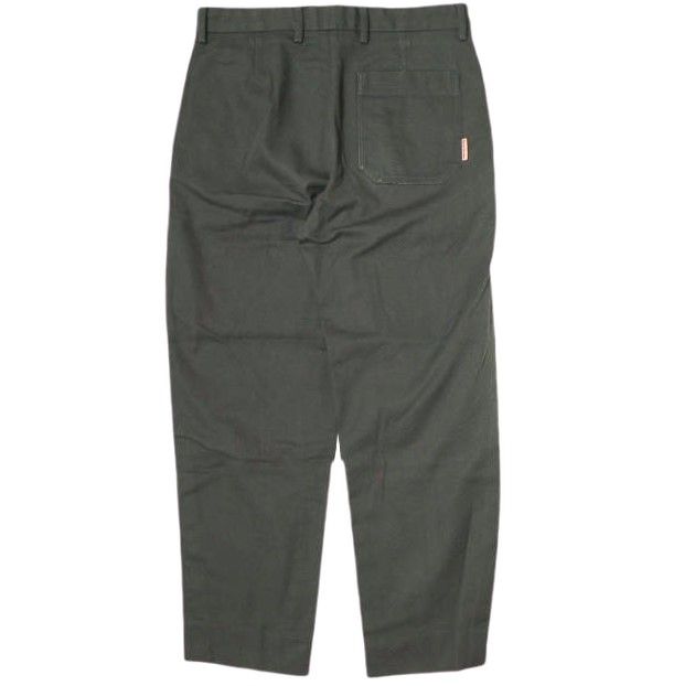 Acne Studios アクネストゥディオズ Pink Label Trousers ピンクラベルトラウザーズ FN-MN- 44 チャコールグレー BK 0423 T C ツイル チノ パンツ ジップフライ ボトムス g 22660