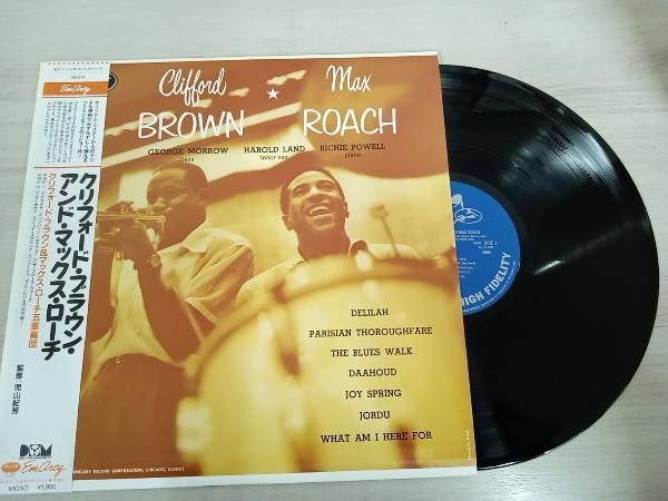 レコード 【帯付きLP】クリフォード・ブラウン=マックス・ローチ五重奏