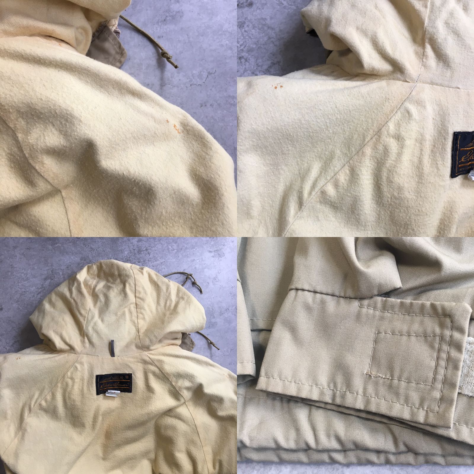 70~80s USA製 Eddie Bauer Cotton Anorak parka エディー