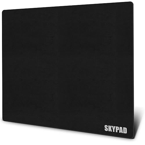 ブラック_XLテキストロゴモデル400x 500 mm SkyPAD 3.0 XL ゲーミングガラスマウスパッド テキスト バージョン｜プロフェッショナルeスポーツラージサイズマウスパッド｜400×500mm｜黒｜精度とスピードを向上させた特殊ガラス面。 - メルカリ