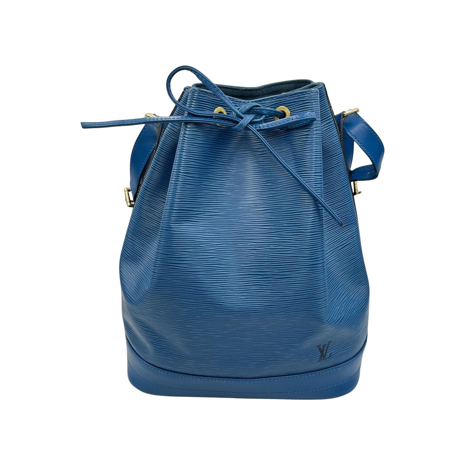 ルイヴィトン LOUIS VUITTON ハンドバッグ エピ ノエ M44008 レザー ブルー レディース