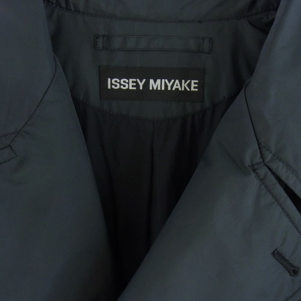 ISSEY MIYAKE イッセイミヤケ ME63FA088 ポリエステル パラシュート ステンカラー コート 2【中古】