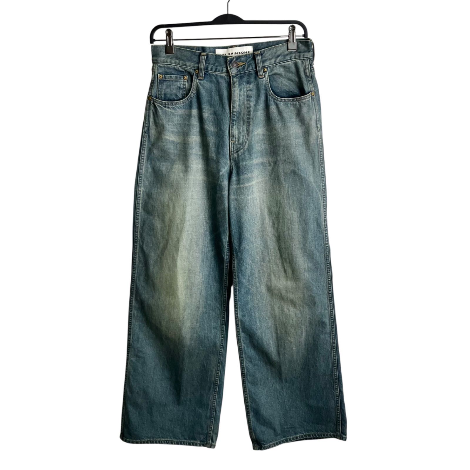 THE SHINZONE 2025SS ROBINSON DENIM PANTS 34 ブルー シンゾーン  