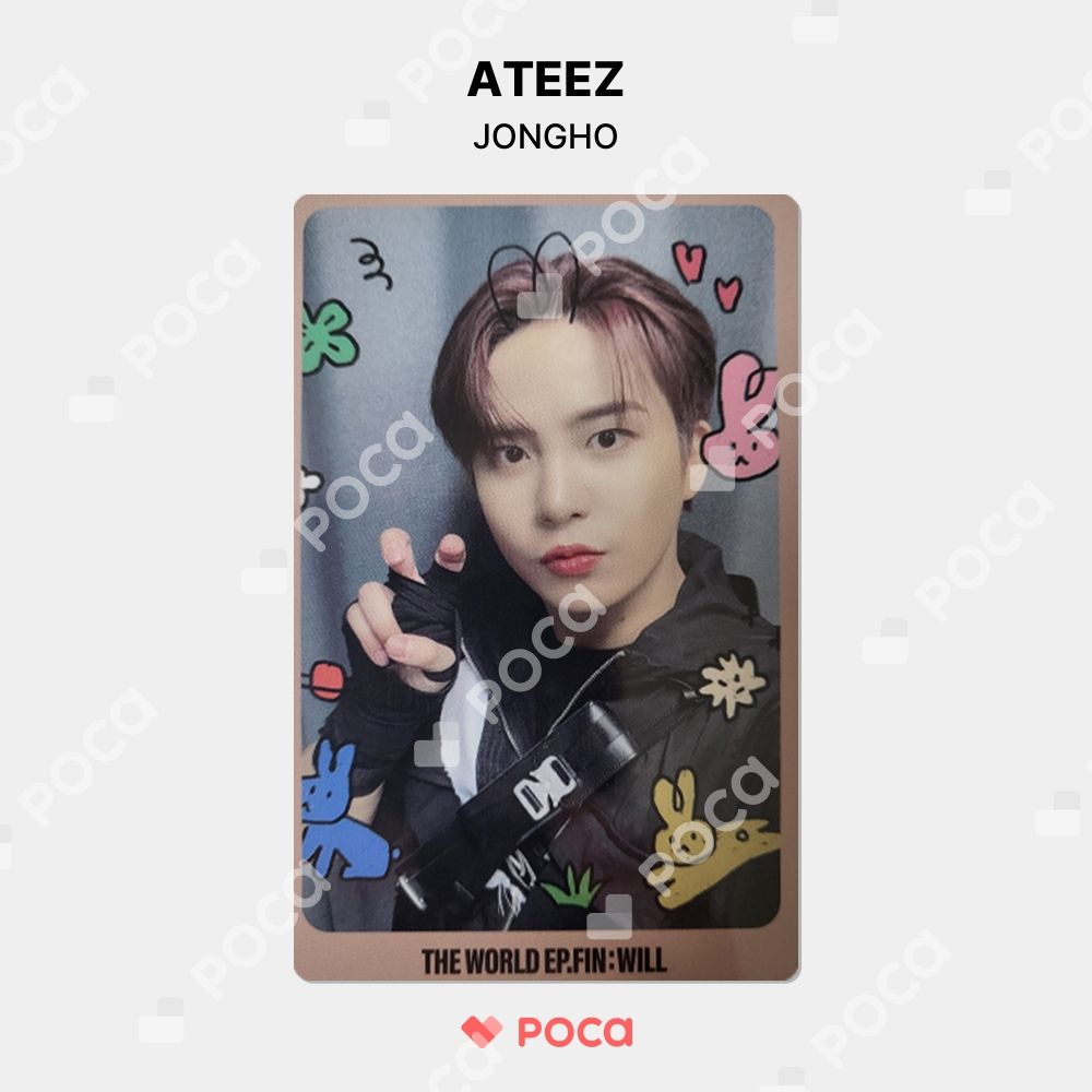 【FROMM 2.0 当選者】ATEEZ WILL トレカ ジョンホ ATEEZ - ATEEZ WILL fromm store トレカセットの通販 by