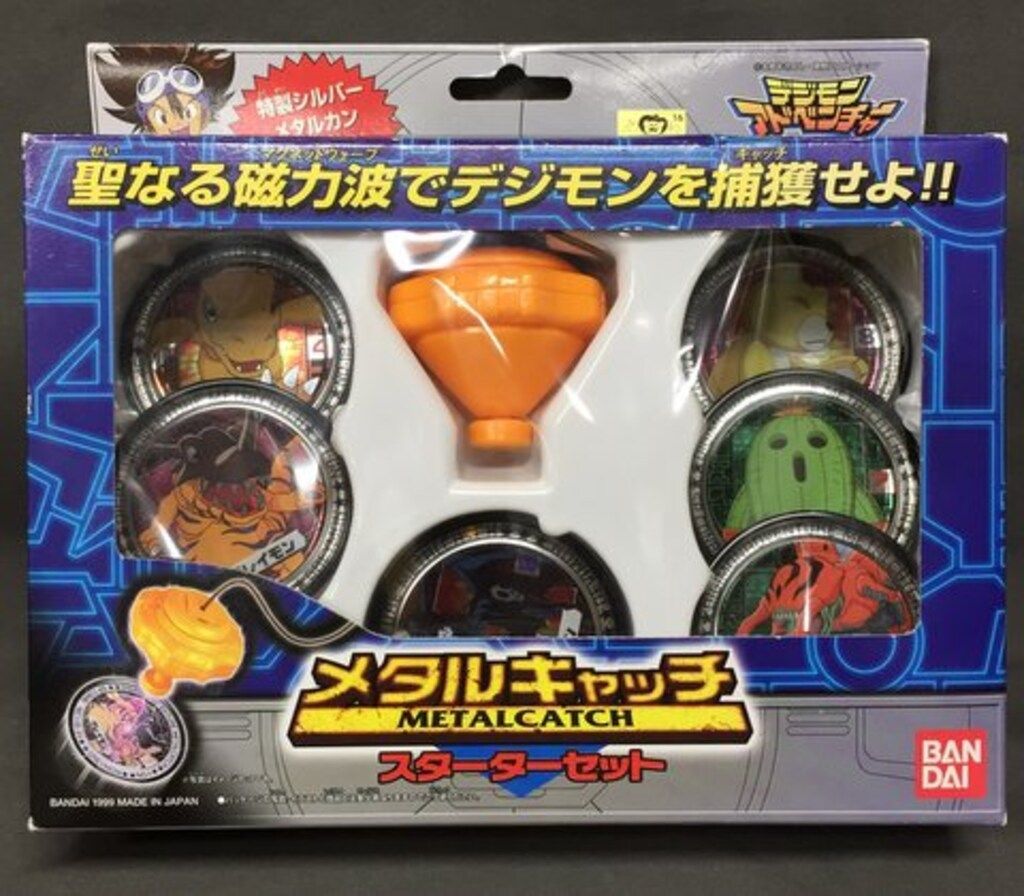 デジモンアドベンチャー　メタルキャッチ  メタルカン　16個セット デジモンアドベンチャーメタルキャッチ メタルカン16個セット