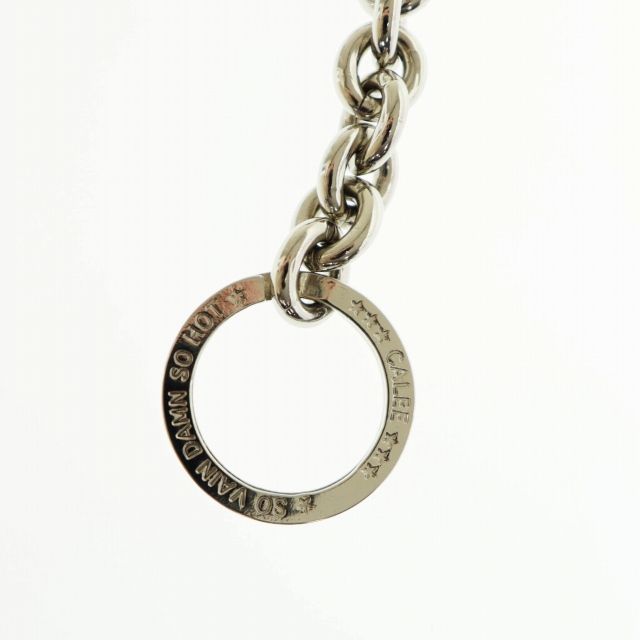 キャリー CALEE SILVER STAR CONCHO LEATHER WALLET CHAIN スターコンチョ ウォレットチェーン CL- EX 黒 ブラック シルバー ブランド古着ベクトル 251018