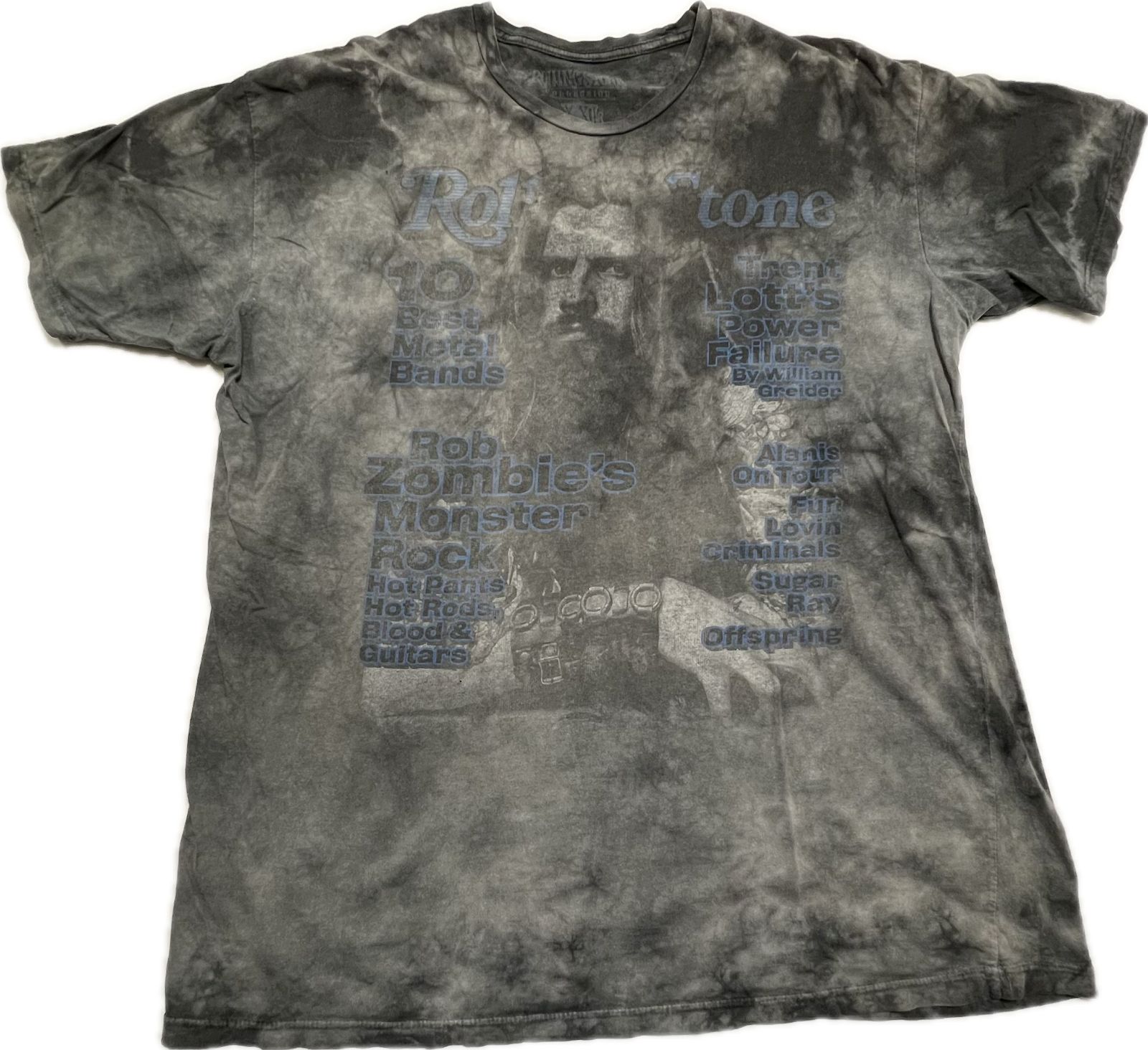 ロブゾンビRob ZombieツアーTシャツ 2XL ローリングストーン誌 