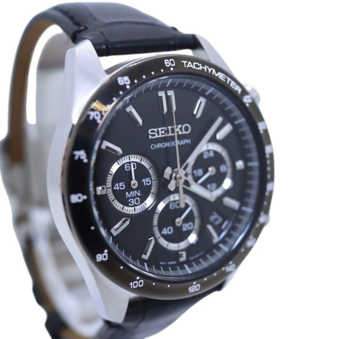 SEIKO セイコー クォーツ 8T63-00D0 クロノグラフ スピリット 腕時計