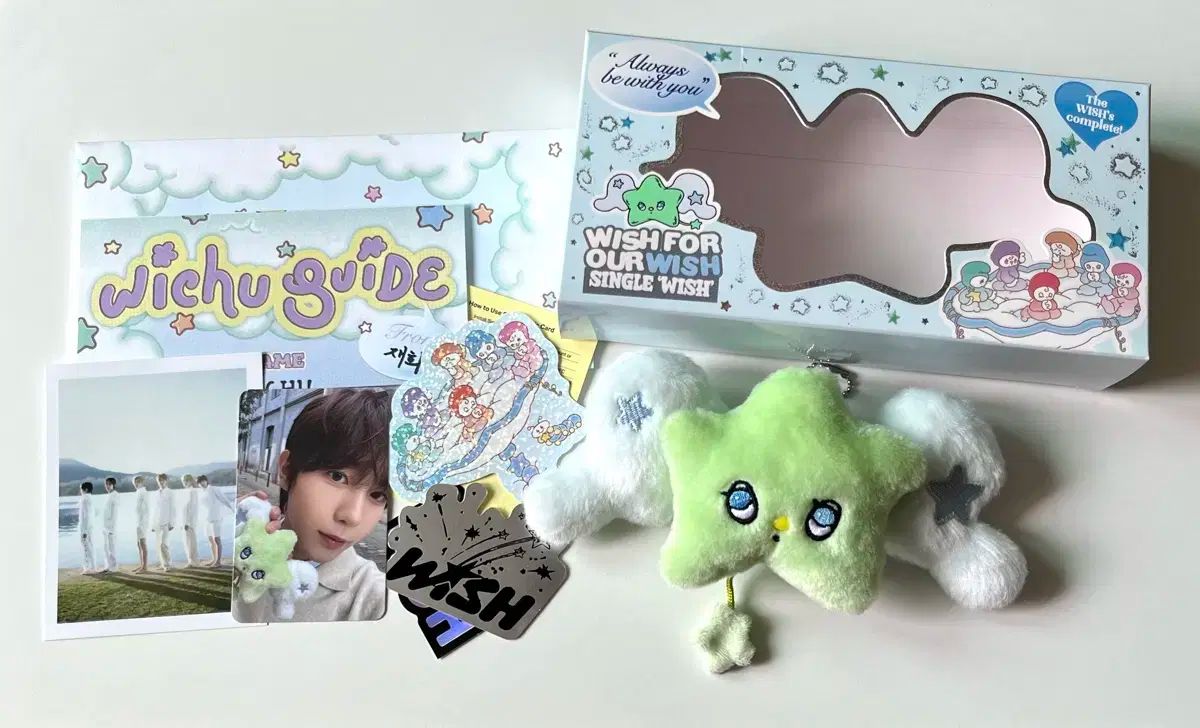 【雷市場（ポンジャン）商品韓国直送】 NCT(エヌシーティー) WIND AND WISH ウィチュー キーリング アルバム