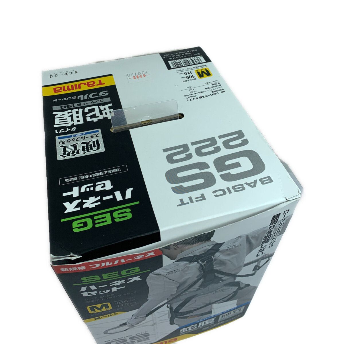♭♭TAJIMA タジマ SEGハーネスセットMサイズ フルハーネス型 タイプ1 ...