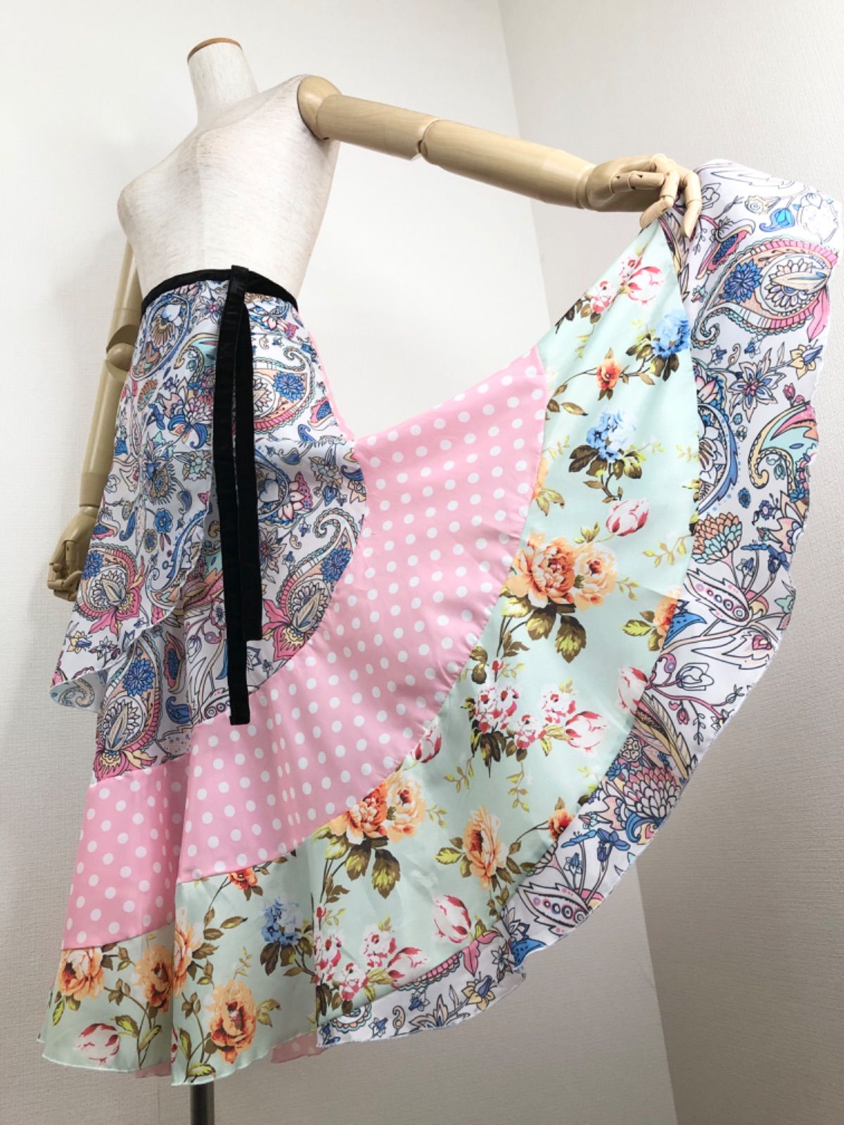 ⭐︎フラメンコ巻きスカート ファルダ⭐︎ 新品》フラメンコ 巻きスカート ファルダ 衣装 - メルカリ