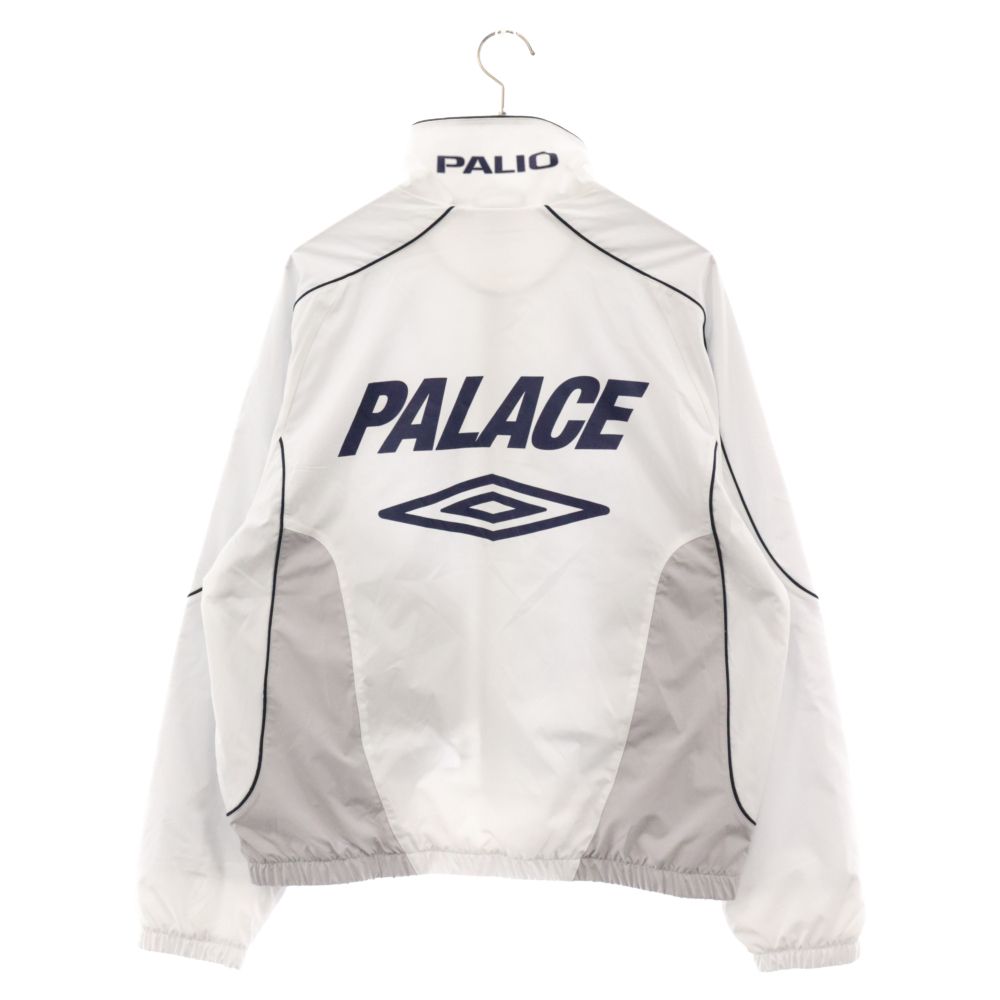 Palace Skateboards (パレススケートボーズ) 24SS track jacket トラックジャケット1 ホワイト PL-228