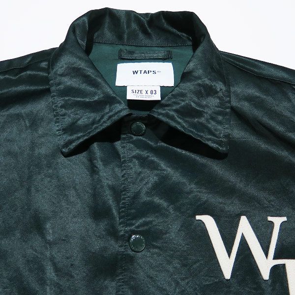 WTAPS ダブルタップス 24SS CHIEF/JACKET/CTRY.SATIN.LEAGUE 241TQDT