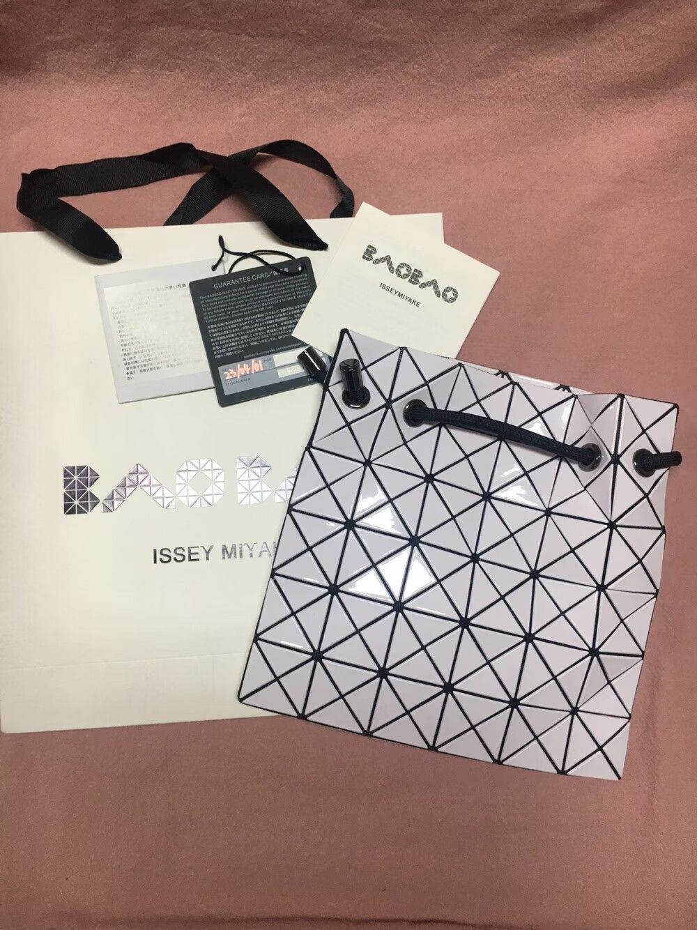 BAO BAO ISSEY MIYAKE 巾着バッグ ショルダーバッグ - メルカリ