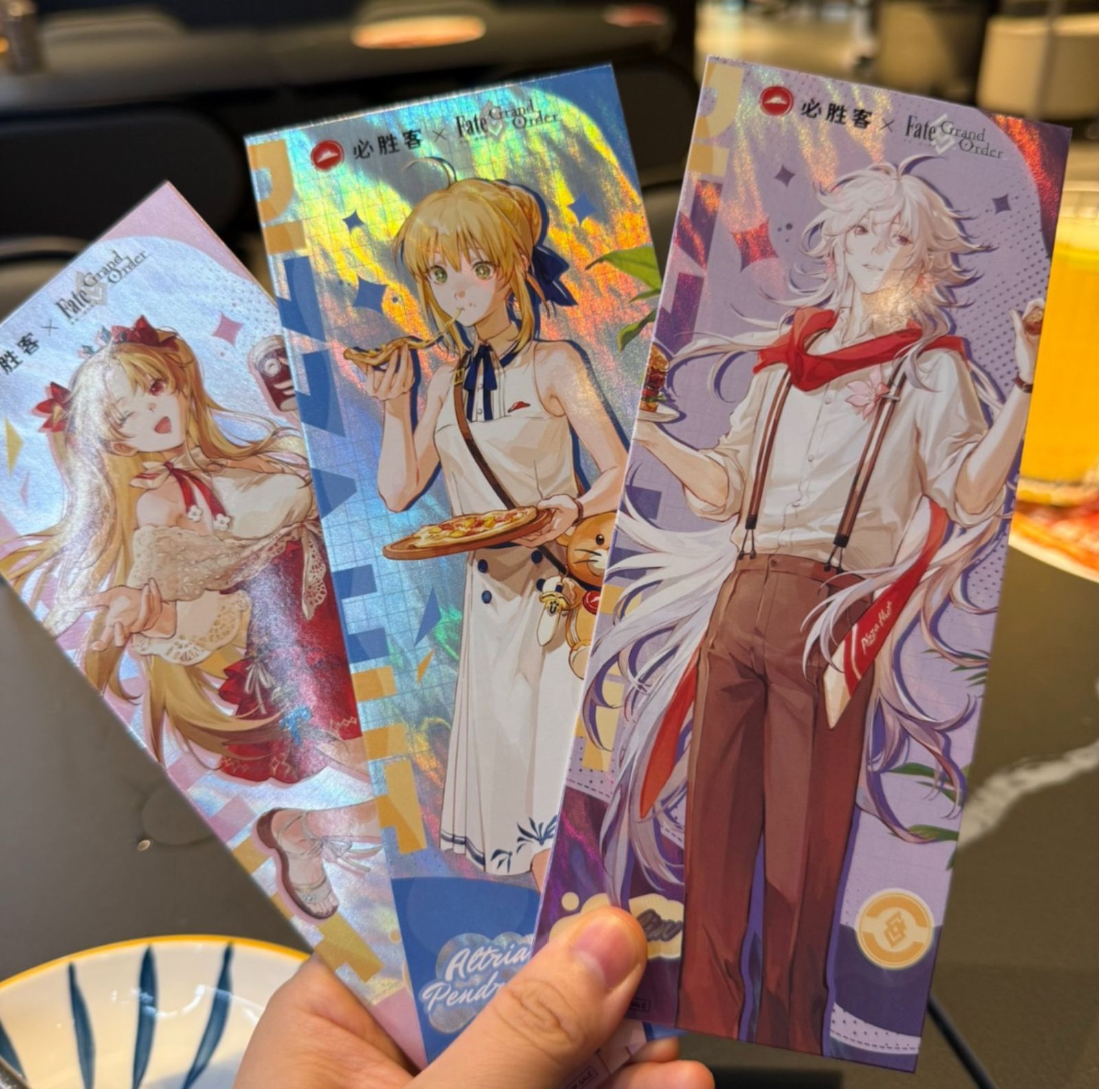 FGO　アルトリア　マーリン　エレシュキガル　ピザハットコラボ21点セット 限定 FGO アルトリア マーリン エレシュキガル ピザハットコラボ21点