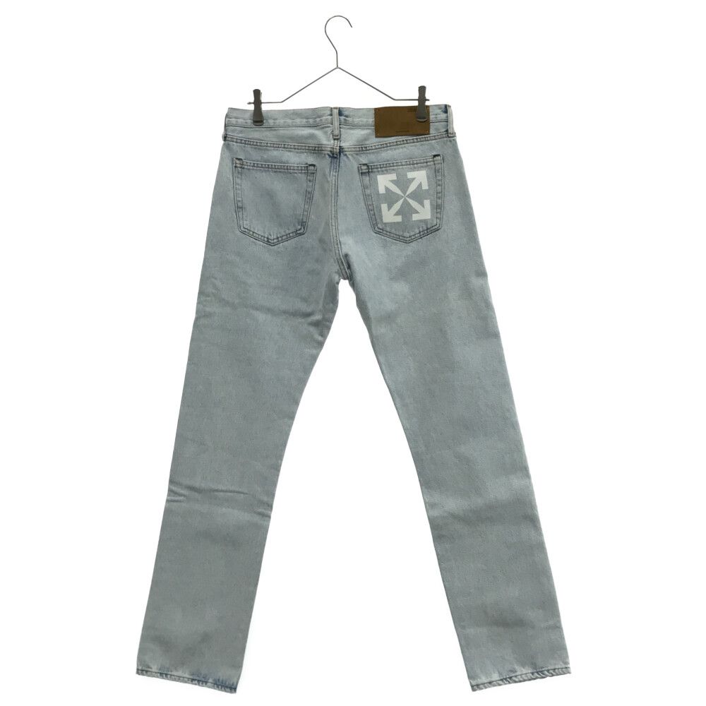 OFF-WHITE (オフホワイト) 23SS SINGLE ARROW SLIM Jeans シングル