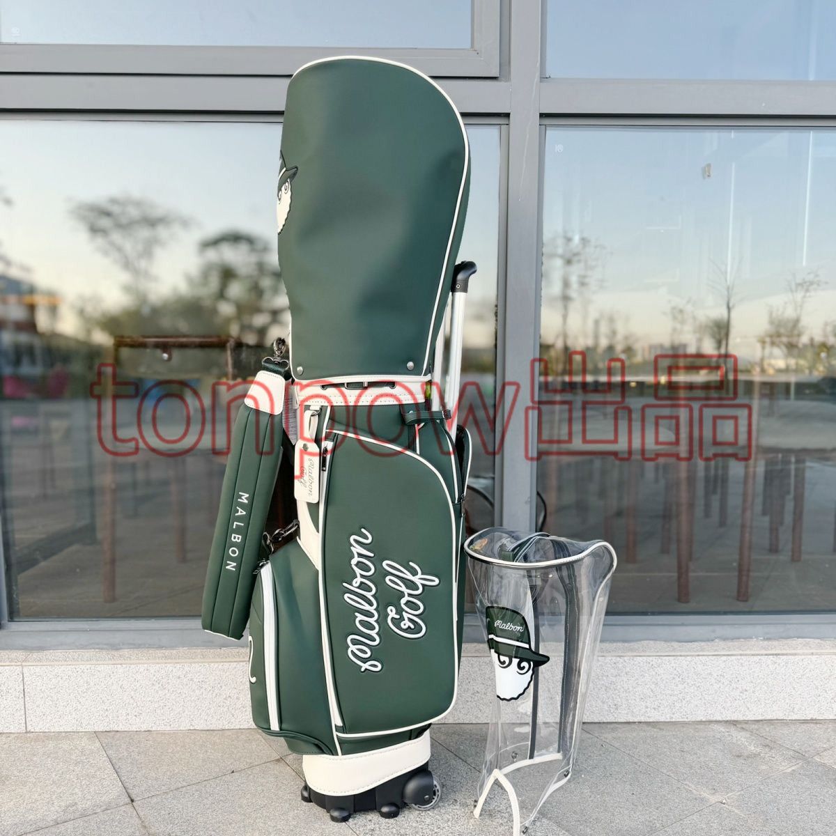 PEARLY GATES パーリーゲイツ カートバッグ グリーン系 [240101484161