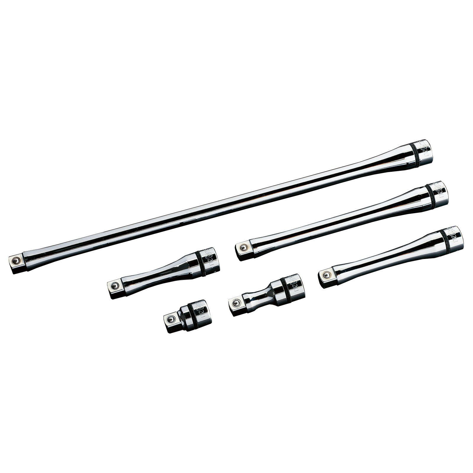Size 6本組 京都機械工具 KTC ネプロス 9.5mm 3|8インチ エクステンションバーセット 6本組 NTBE306