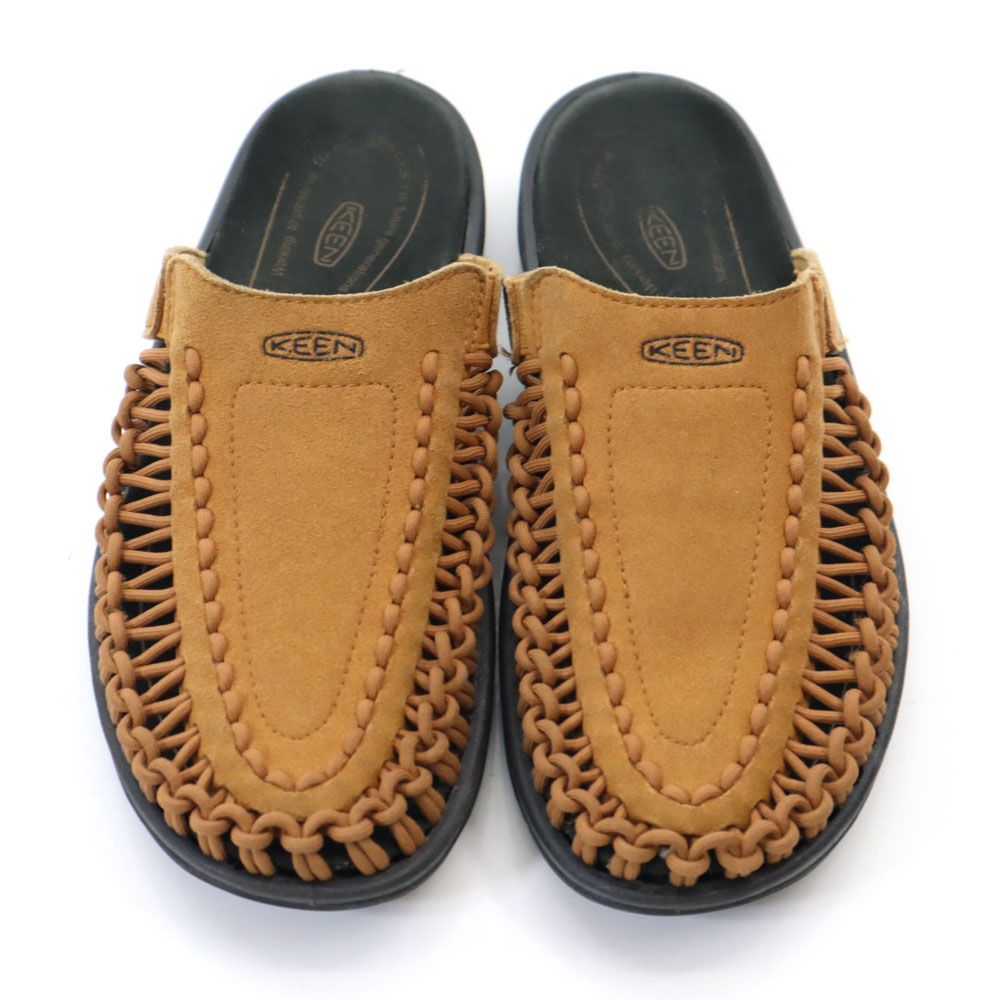 ✨美品✨キーン KEEN ユニーク2スライド【27】ブラウン KEEN /キーン UNEEK II SLIDE ユニークツースライド スポーツ