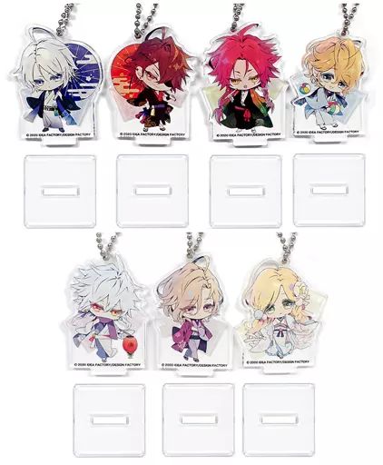 【中古】雑貨 [単品] 集合 描きおろしちびキャラアクリルスタンドキーチェーン7個セット 「Switchソフト ピオフィオーレの晩鐘 -Episodio1926- スペシャルステラセット」 同梱特典