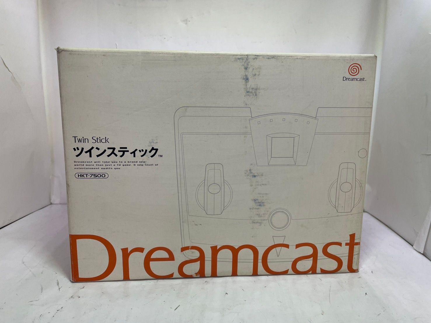 ドリームキャスト ツインスティック HKT-7500HKT本体の中古品セット Yahoo!オークション -「ドリームキャストツインスティック」の