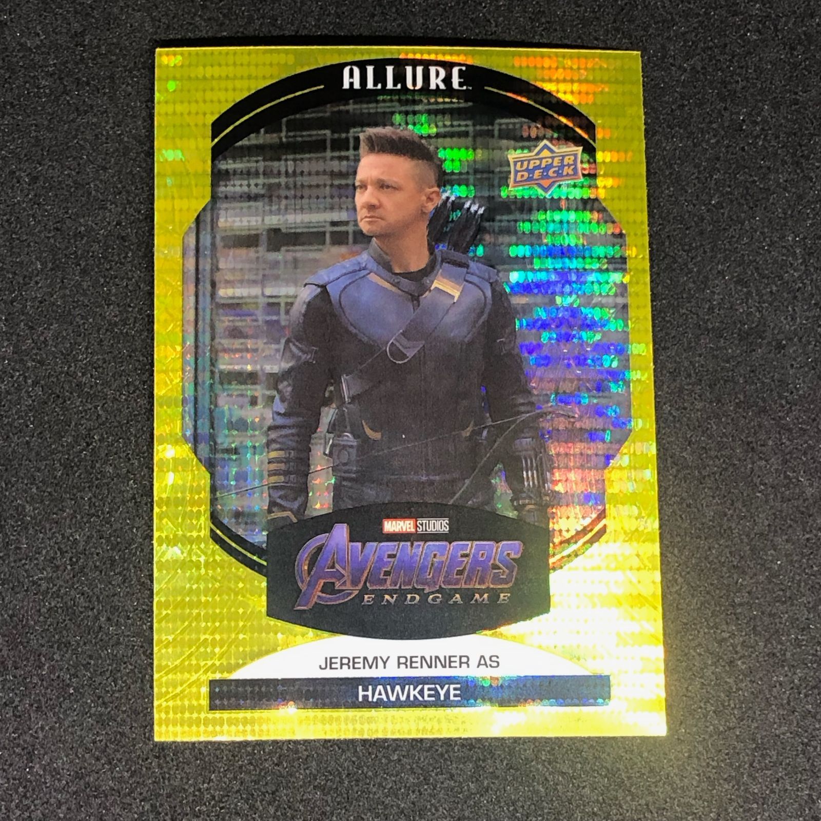 upperdeck ジェレミーレナー アベンジャーズ エンドゲーム サイン直筆