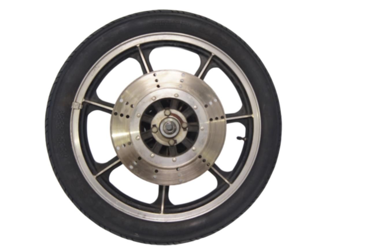 カワサキ KZ1000MK2 Z750 Z750 FX1 Z1R Fホイール ダブルディスクローター 18×1.85 METZELER MF33LASER