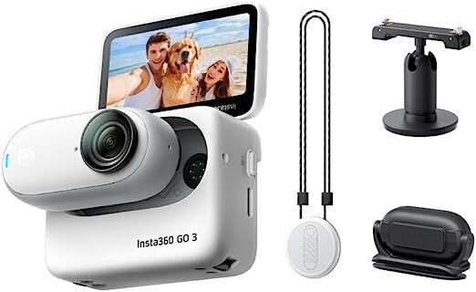 Insta360 GO 3 (64GB) - 小型・軽量アクションカメラ、携帯性と多用途 ...