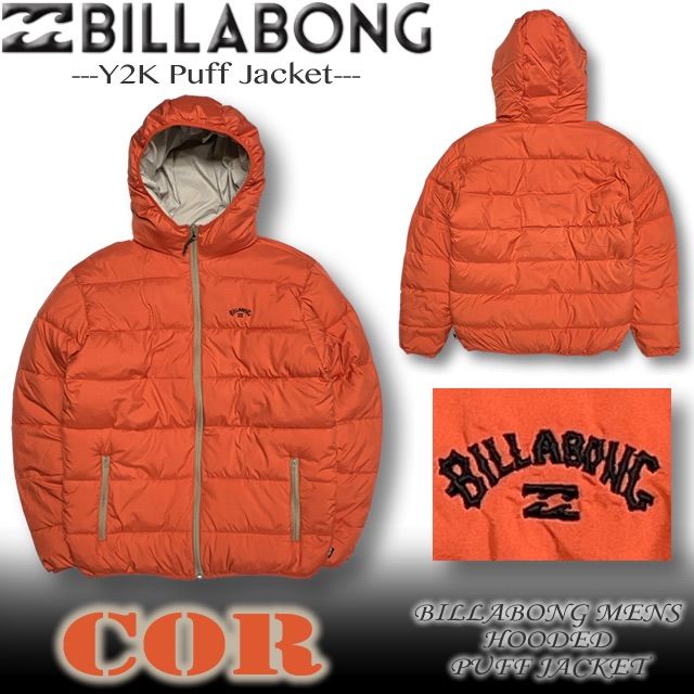 2023年秋冬新作 ビラボン BILLABONG メンズ パーカー 中綿 ダウン