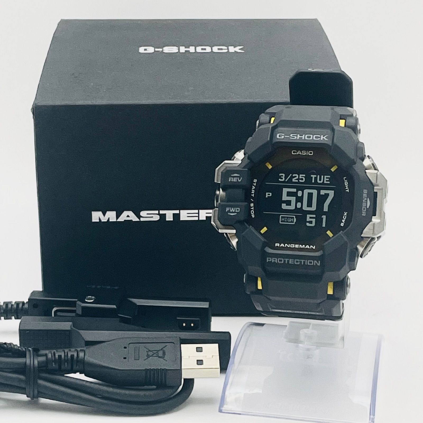 美品 CASIO カシオ G-SHOCK GPR-H1000-9JR レンジマン MASTER OF G SS 