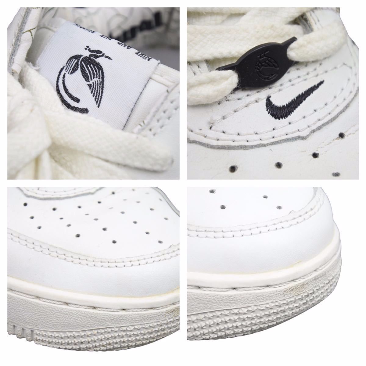 未使用　ナイキ　エアフォース1　 鶴亀 315205-111 28cm　D136