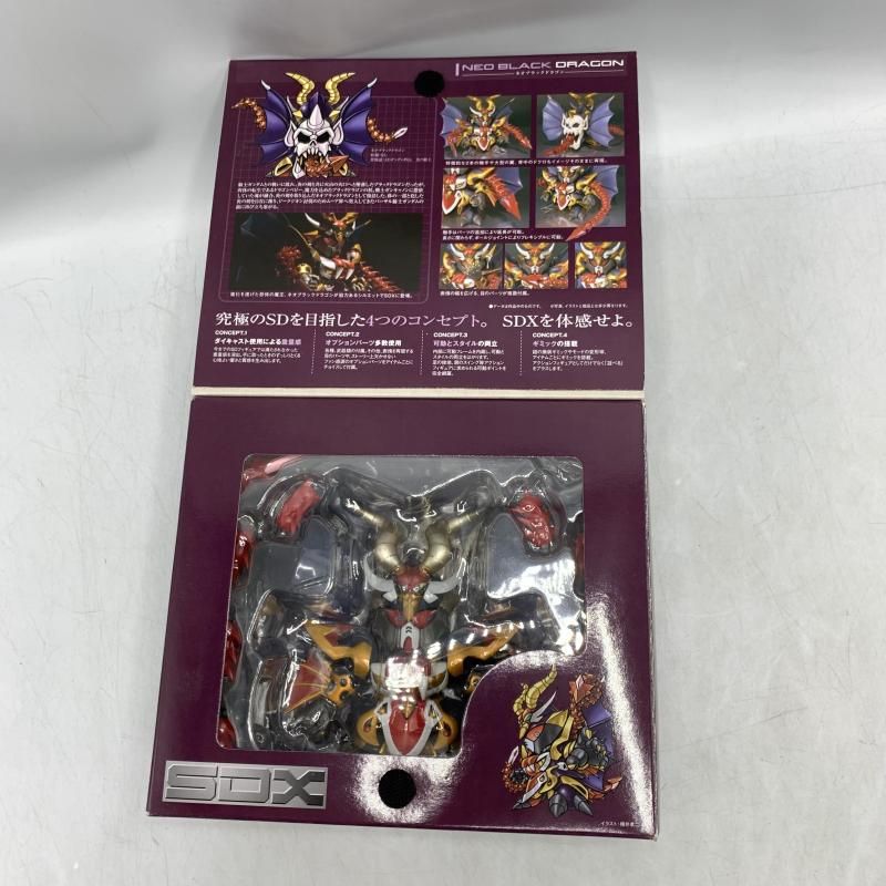 【中古】バンダイ　SDX ネオブラックドラゴン　開封品　欠品有　箱・本体傷み有[70][240070153201] 中古】バンダイ SDX ネオブラックドラゴン 開封品 欠品有 箱
