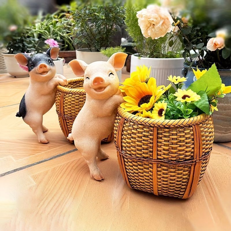 sunshine 昭和レトロ 古民家・骨董。 陶器製茶色水鉢・睡蓮鉢 昭和