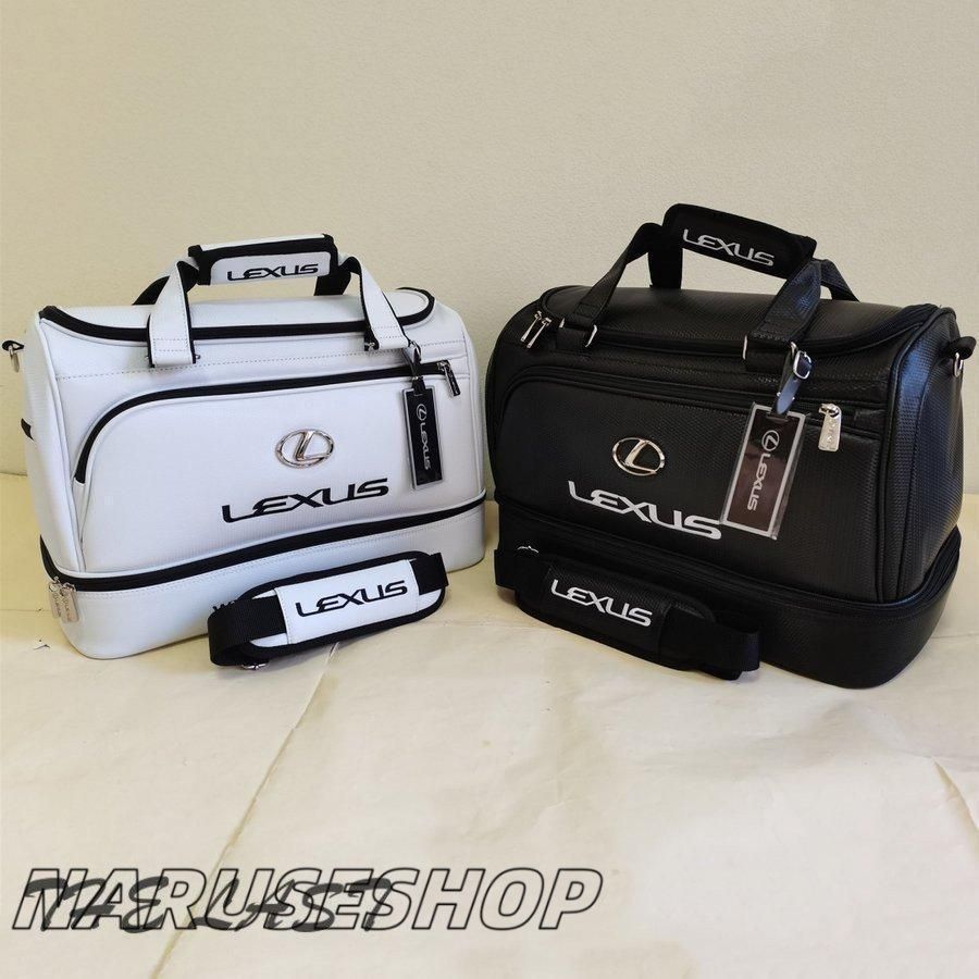 大好評 ボストンバッグ ゴルフバッグ Lexus バッグ ホワイト レクサス ゴルフ 旅行 スポーツ用 大容量