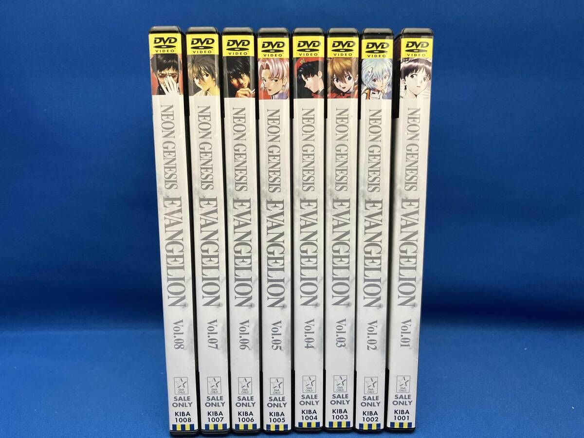 新世紀 エヴァンゲリオン TV版 DVD 全8巻 完結セット 劇場版　レンタル Amazon.co.jp: 新世紀エヴァンゲリオン 全8巻 ＋ 劇場版 全2巻 全10巻