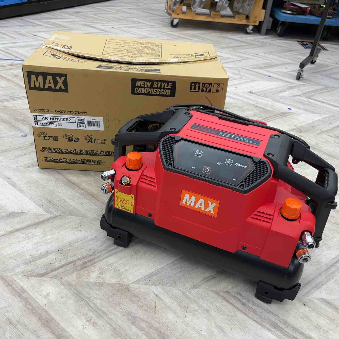 マックス MAX 高圧 エアコンプレッサー AK-HH1310E2_レッド 越谷店